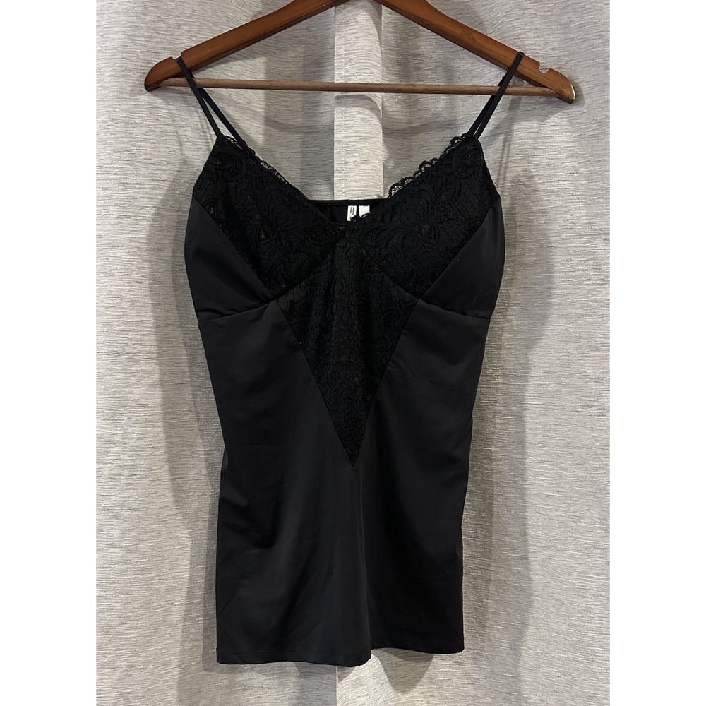 Studio Y Y2K Silk Babydoll Cami‎ Top Whimsigoth Size Medium